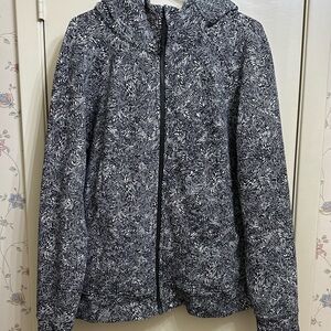 lululemon athletica Black and White Patterned Jacket